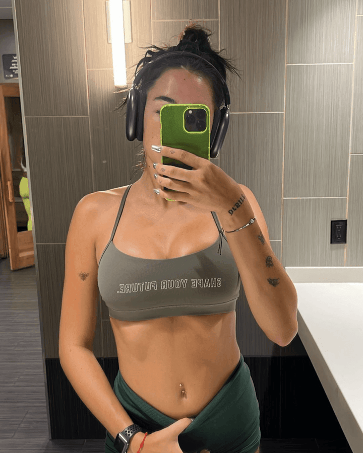 ROGUE SPORTS BRA - OLIVE - Shape Your Future. Apparel
