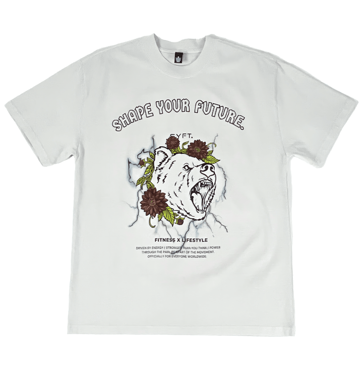 BE APART OF THE MOVEMENT “PREMIUM VINTAGE” OVERSIZED TEE IN CREAM WHITE