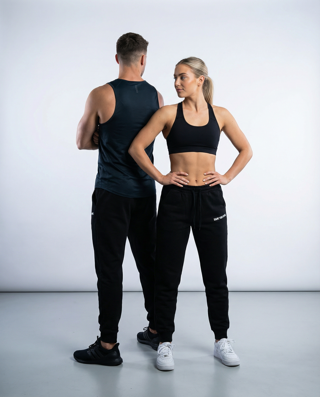 REFLECTIVE LOGO SWEATPANTS