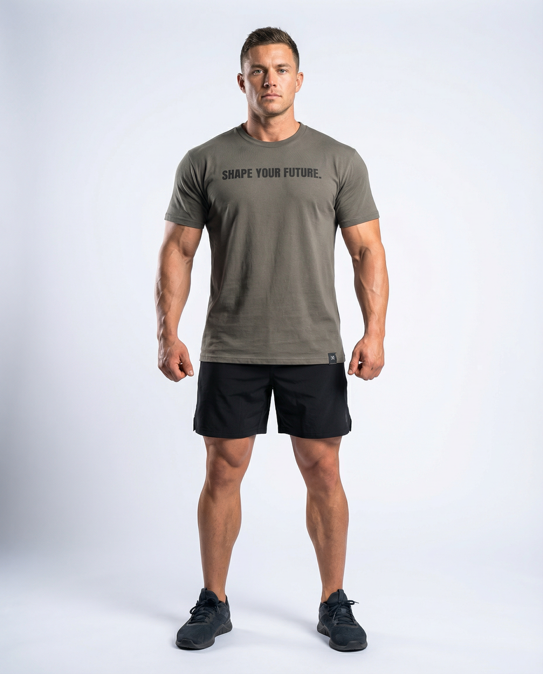 SPACE TEE - CHARCOAL