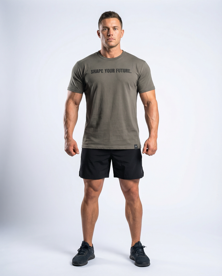 SPACE TEE - CHARCOAL