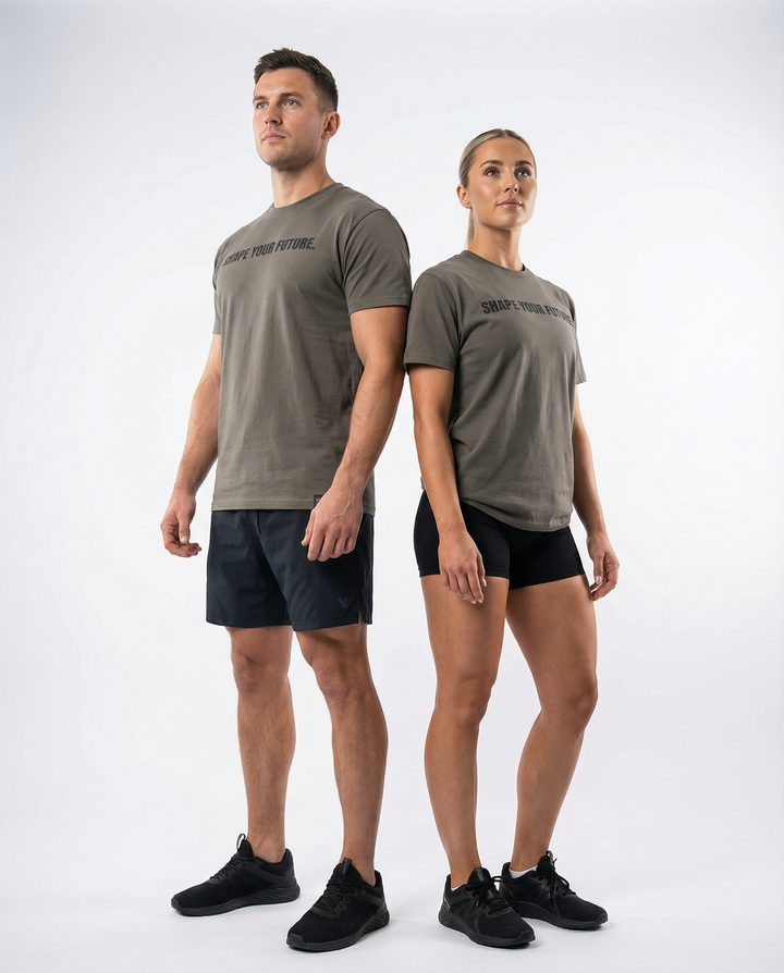 SPACE TEE - CHARCOAL