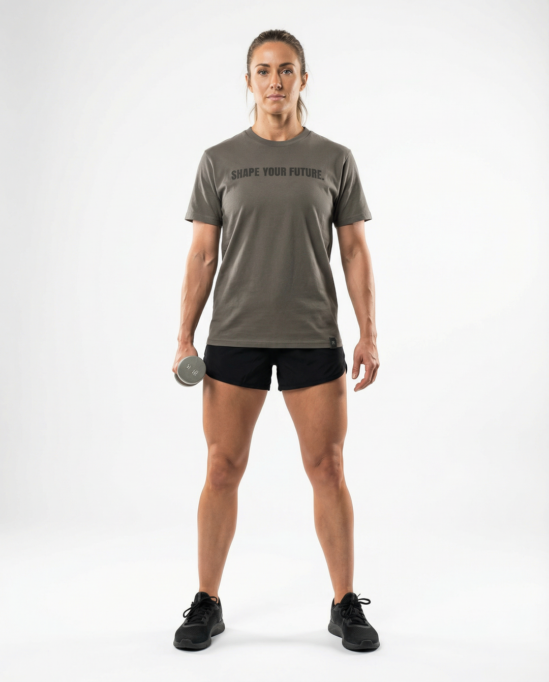 SPACE TEE - CHARCOAL