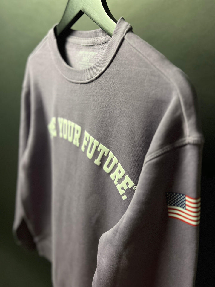 COZY "PREMIUM" CREWNECK IN MAUVE - Shape Your Future. Apparel