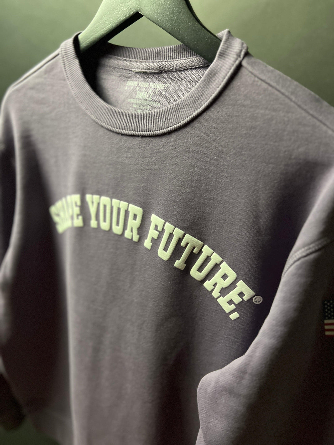 COZY "PREMIUM" CREWNECK IN MAUVE - Shape Your Future. Apparel