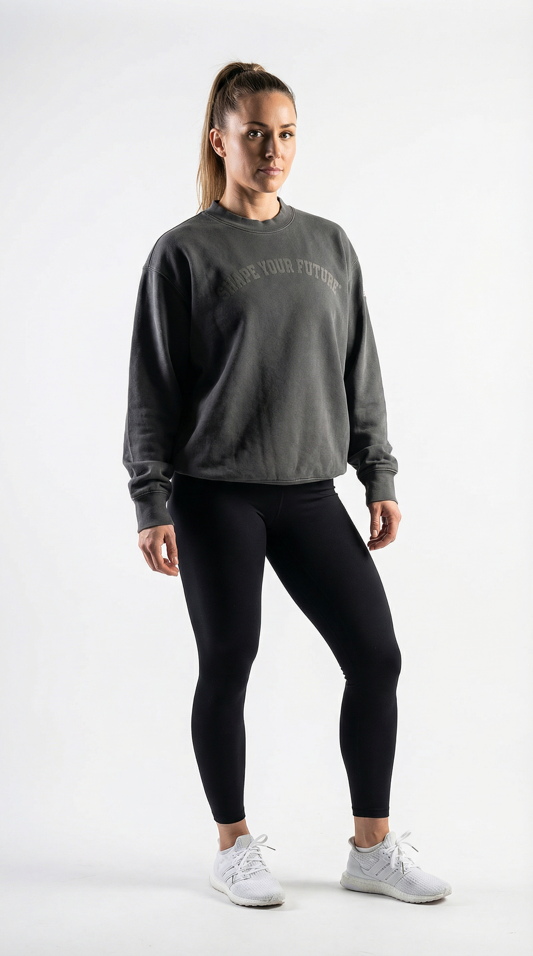 BLACKOUT "PREMIUM VINTAGE" CREWNECK IN BLACK