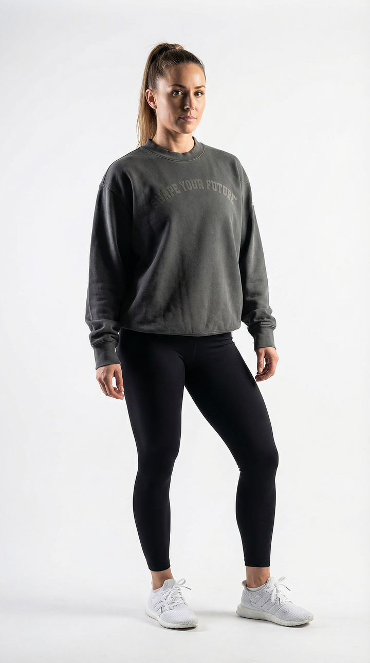 BLACKOUT "PREMIUM VINTAGE" CREWNECK IN BLACK