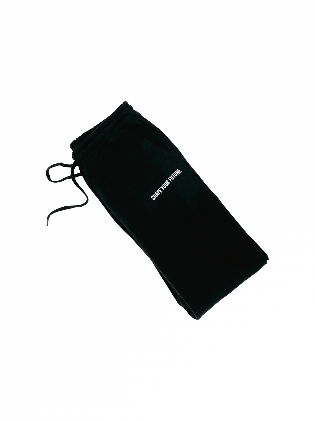 REFLECTIVE LOGO SWEATPANTS - BLACK - Shape Your Future. Apparel