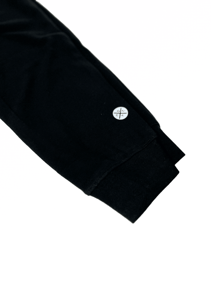REFLECTIVE LOGO SWEATPANTS - BLACK - Shape Your Future. Apparel