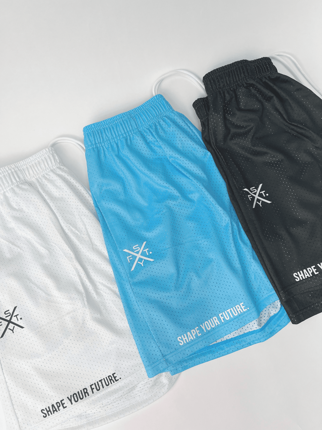 ALLIANCE SHORTS - LIGHT BLUE - Shape Your Future. Apparel