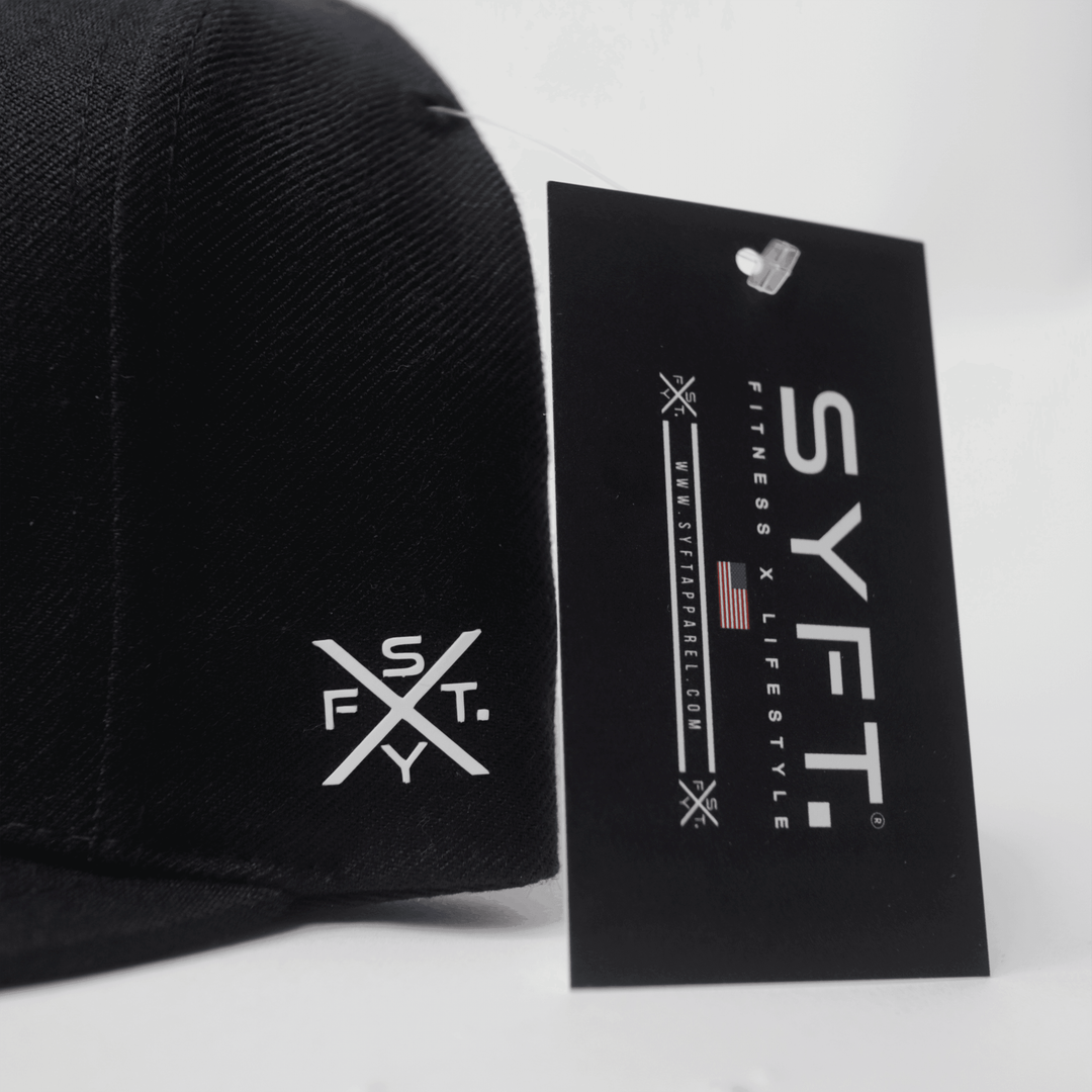 CLASSIC SNAPBACK - BLACK - Shape Your Future. Apparel