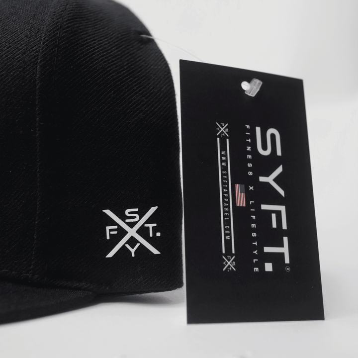 CLASSIC SNAPBACK - BLACK - Shape Your Future. Apparel