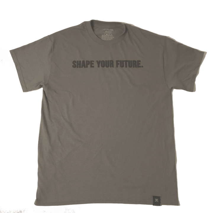 SPACE TEE - CHARCOAL - Shape Your Future. Apparel