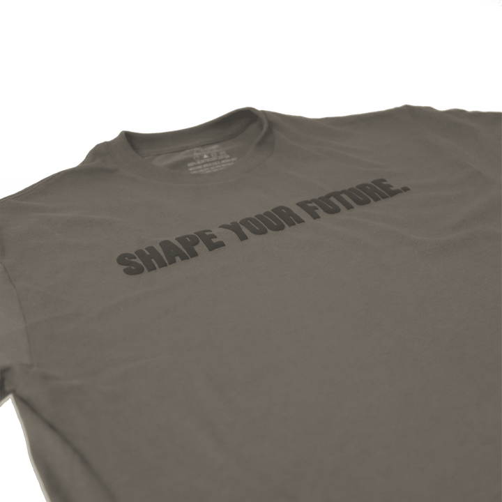 SPACE TEE - CHARCOAL - Shape Your Future. Apparel