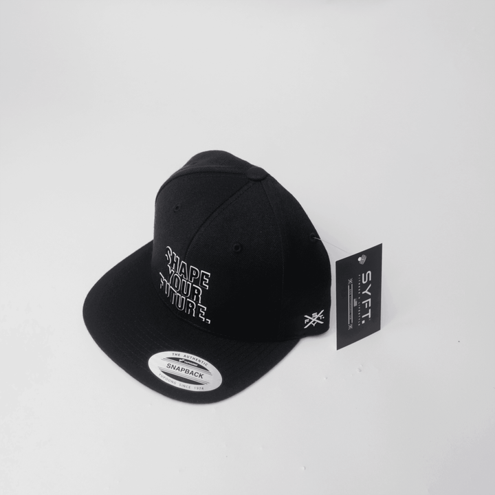 CLASSIC SNAPBACK - BLACK - Shape Your Future. Apparel